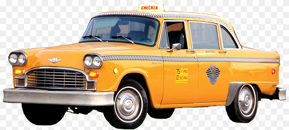 Taxi, Car, Transportation, Vehicle, Machine Png Image