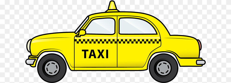 Taxi Cab Clipart, Car, Transportation, Vehicle Free Png Download