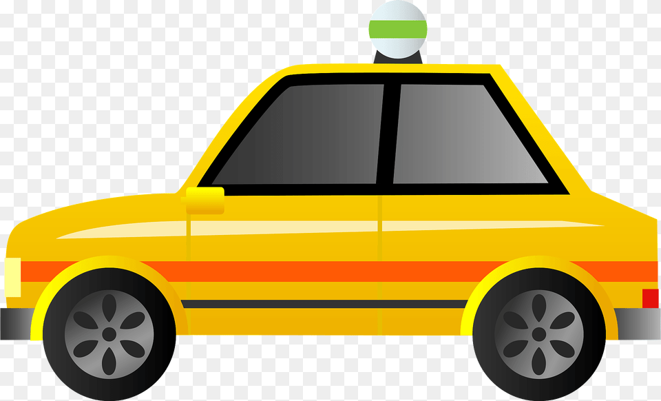 Taxi Car Clipart, Transportation, Vehicle, Bulldozer, Machine Free Png Download