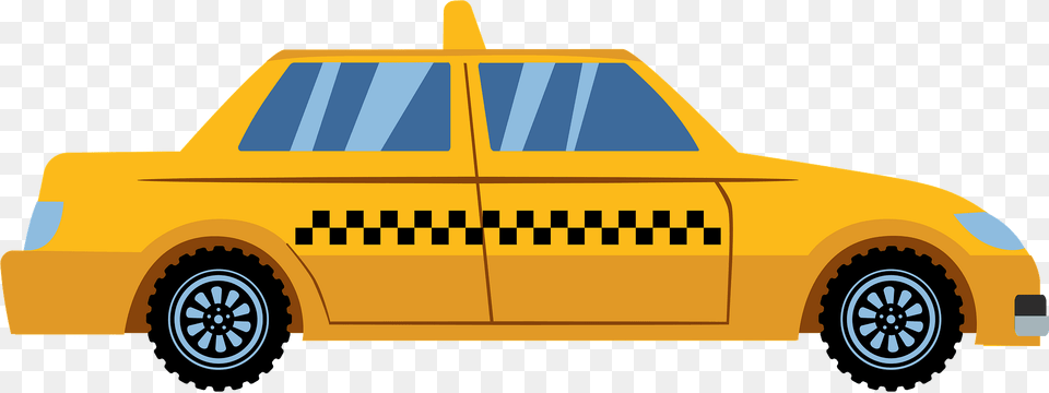 Taxi Clipart, Car, Transportation, Vehicle, Machine Png Image