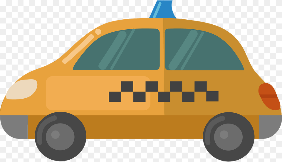 Taxi Clipart, Car, Transportation, Vehicle, Lawn Mower Png