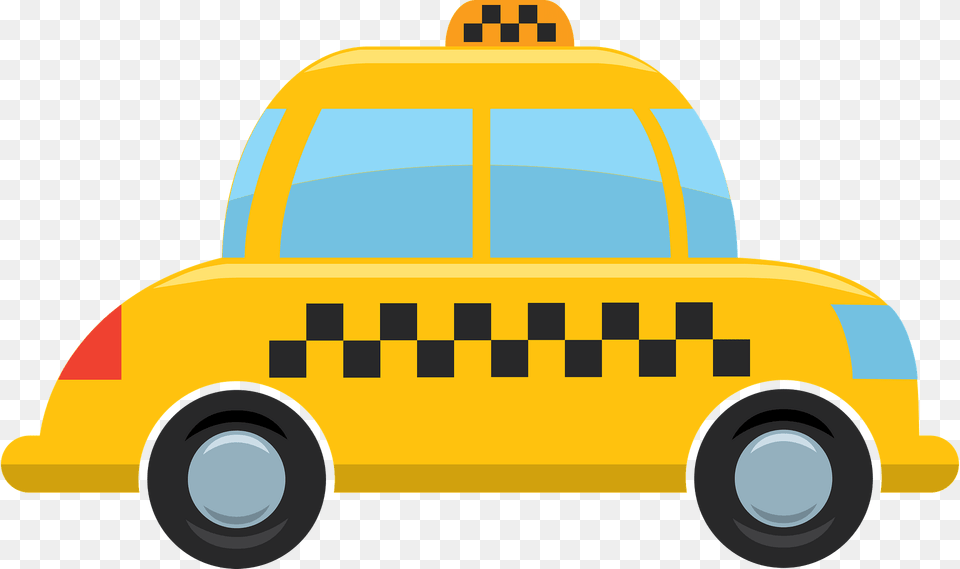 Taxi Clipart, Car, Transportation, Vehicle, Moving Van Free Transparent Png