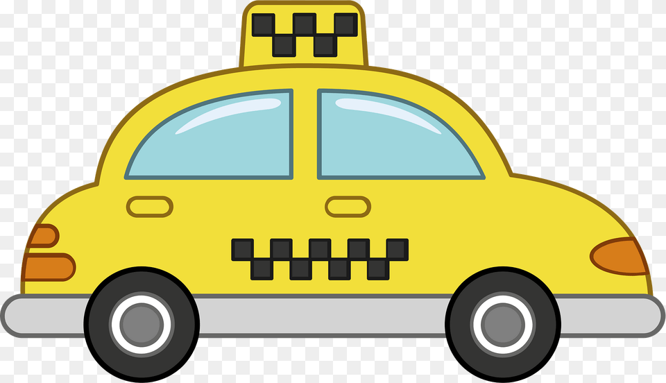 Taxi Clipart, Car, Transportation, Vehicle, Bulldozer Free Png
