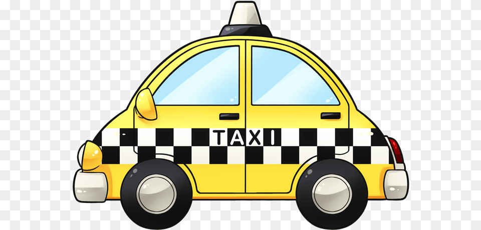 Taxi Cliparts Transparent Cab Clipart, Car, Transportation, Vehicle, Lawn Mower Free Png