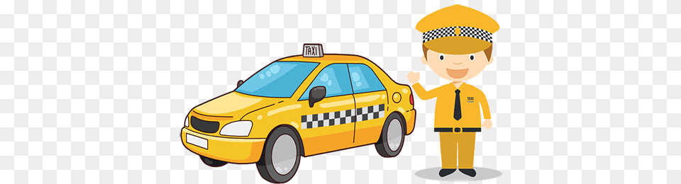 Taxi Driver Clipart Pik, Vehicle, Car, Transportation, Person Free Transparent Png