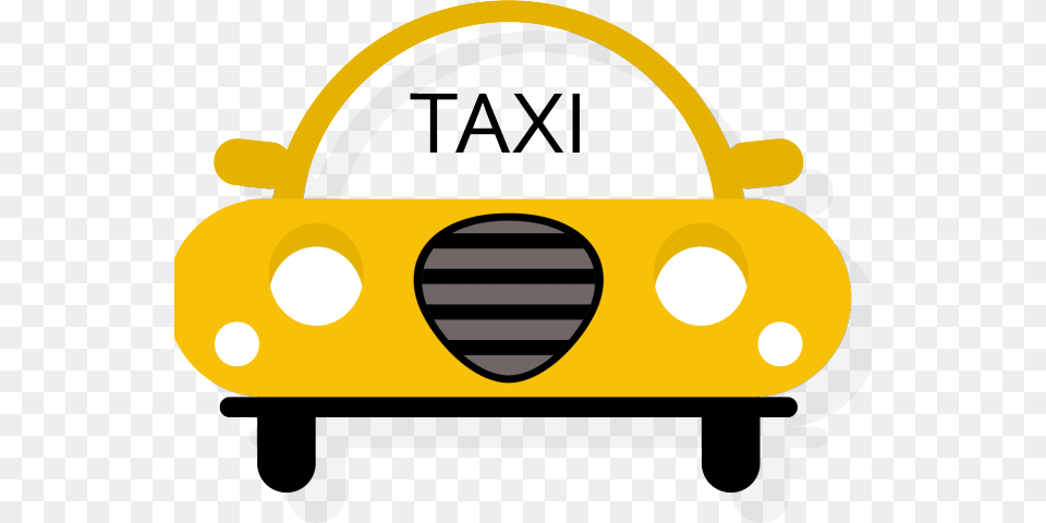 Taxi Driver Clipart Yellow Taxi, Car, Transportation, Vehicle Png Image