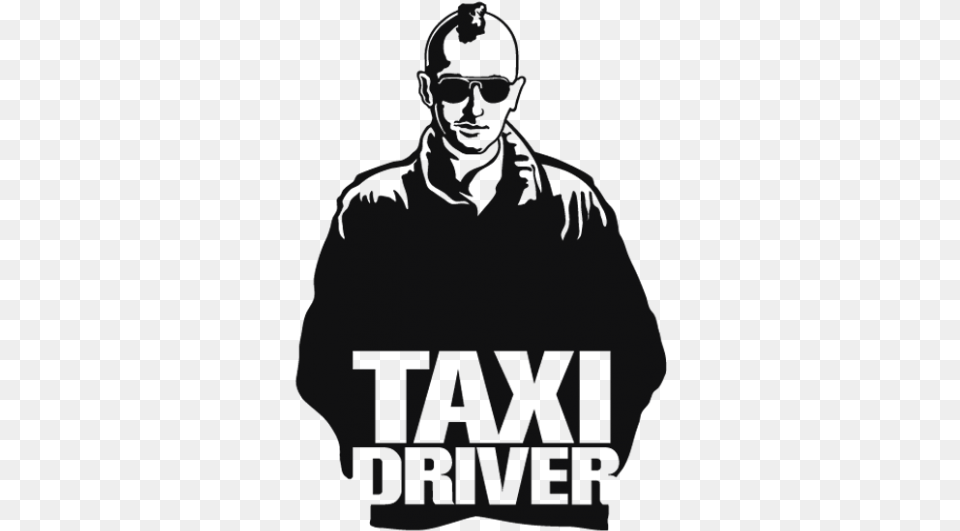 Taxi Driver Download Taxi Driver Blu Ray, Stencil, Person, Man, Male Free Transparent Png