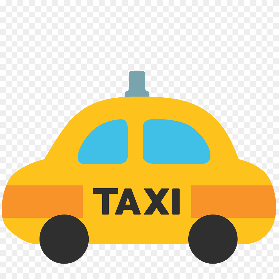 Taxi Emoji Clipart, Car, Transportation, Vehicle Png Image