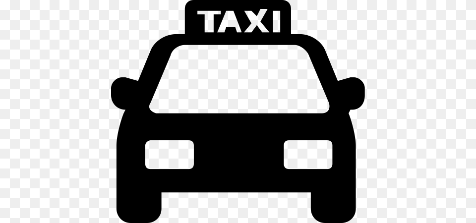 Taxi Icon With And Vector Format For Unlimited Download, Gray Png Image
