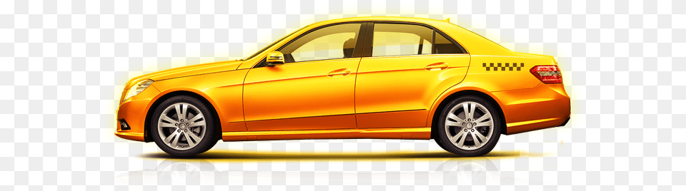Taxi In Web Icons Bmw 4 Cabrio Orange, Alloy Wheel, Vehicle, Transportation, Tire Free Png Download
