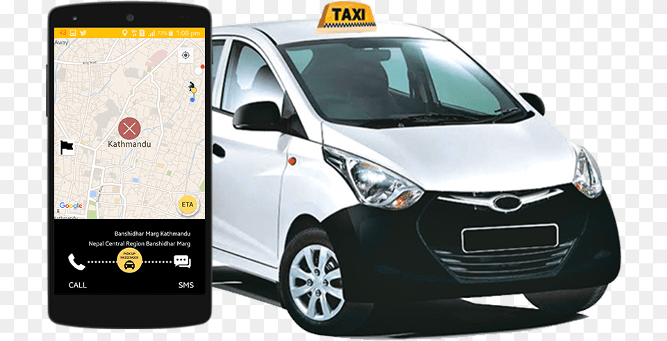 Taxi Price In Nepal, Electronics, Mobile Phone, Phone, Car Free Png