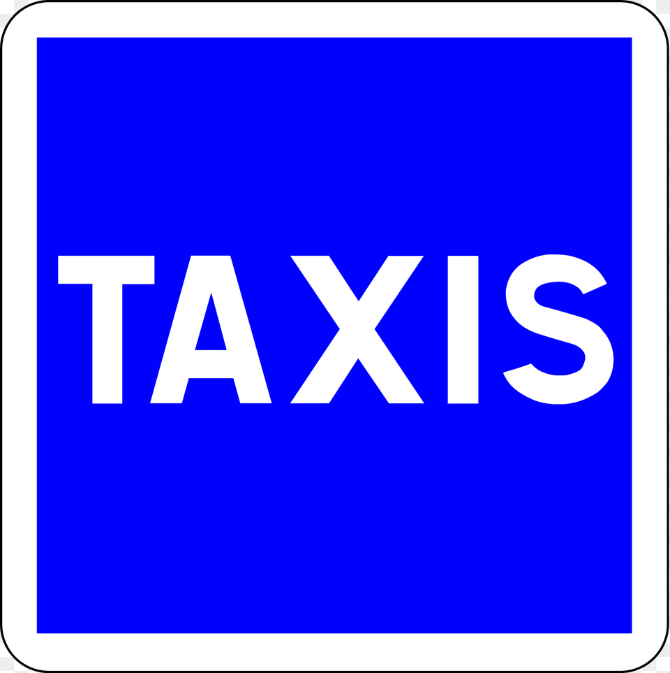 Taxi Rank Clipart, Sign, Symbol, Road Sign Png