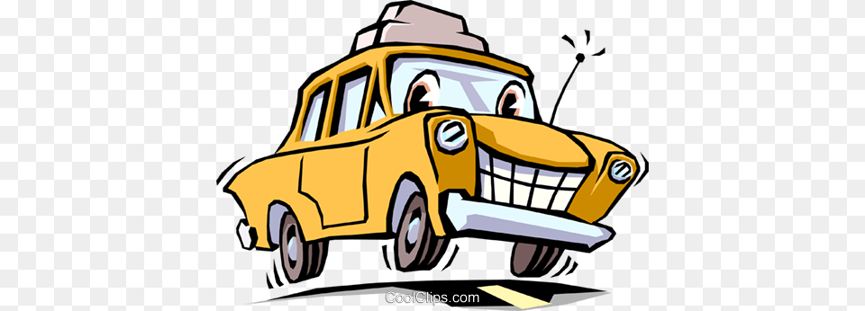 Taxi Royalty Free Vector Clip Art Illustration, Car, Transportation, Vehicle, Machine Png Image