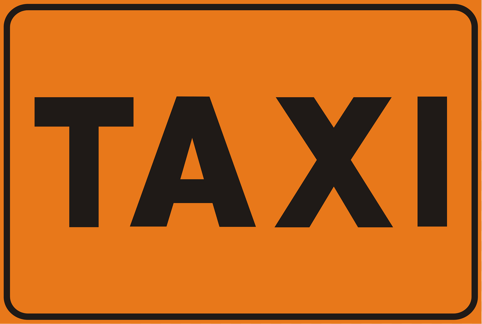 Taxi Stop Clipart, Sign, Symbol, Transportation, Vehicle Png