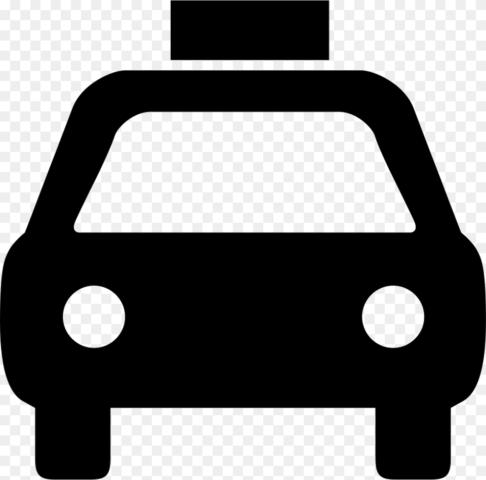 Taxi Stop Icon, Stencil Free Png