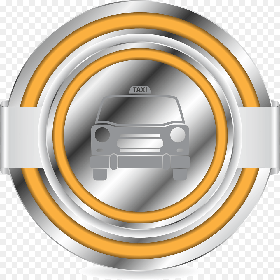 Taxi Symbol Clipart, Machine, Wheel, Gun, Weapon Free Png Download