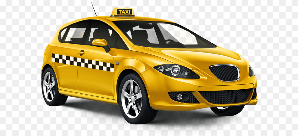Taxis And Airport Taxi Cars, Car, Transportation, Vehicle, Machine Free Png Download