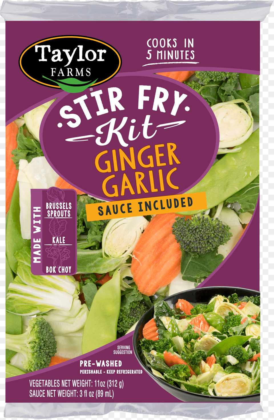 Taylor Farms Stir Fry Kit Nutrition Free Png Download