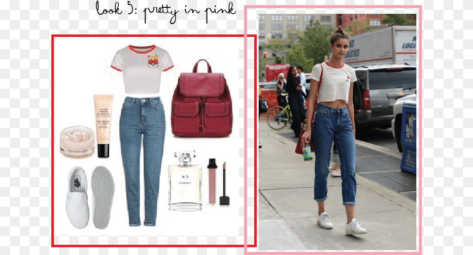Taylor Hill Summer Street Style Accessories, Purse, Pants, Handbag Free Png Download