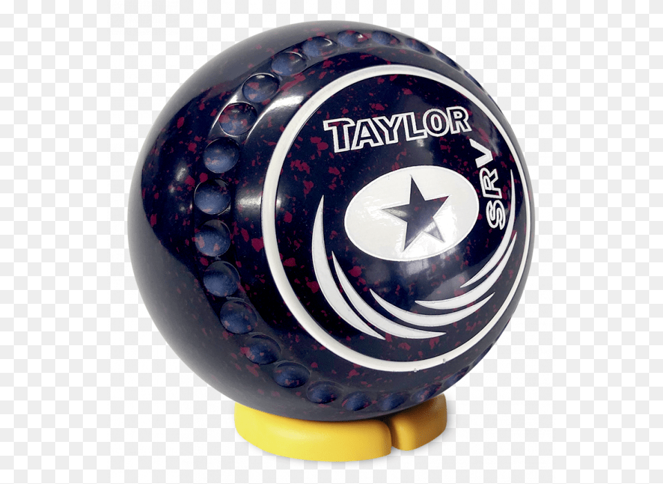 Taylor Srv Size 1 Half Pipe Dark Bluemagenta Star Taylor Bowls Dark Blue Magenta, Ball, Sphere, Soccer Ball, Soccer Free Png Download