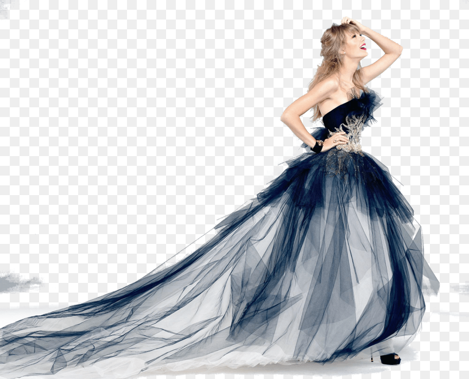 Taylor Swift Clipart Photoshoot Taylor Swift Gown, Wedding Gown, Clothing, Dress, Evening Dress Png