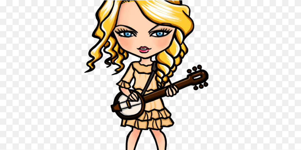 Taylor Swift Clipart Taylor Swift Cartoon, Adult, Person, Woman, Female Free Png