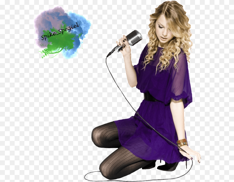 Taylor Swift Concert Add, Microphone, Electrical Device, Adult, Person Free Png