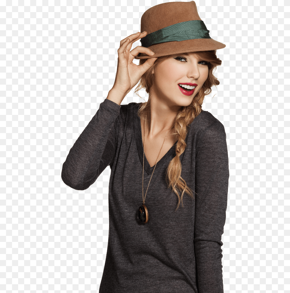 Taylor Swift In Cap, Accessories, Sun Hat, Clothing, Hat Png Image