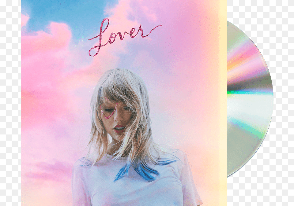 Taylor Swift Lover Cd, Adult, Female, Person, Woman Png