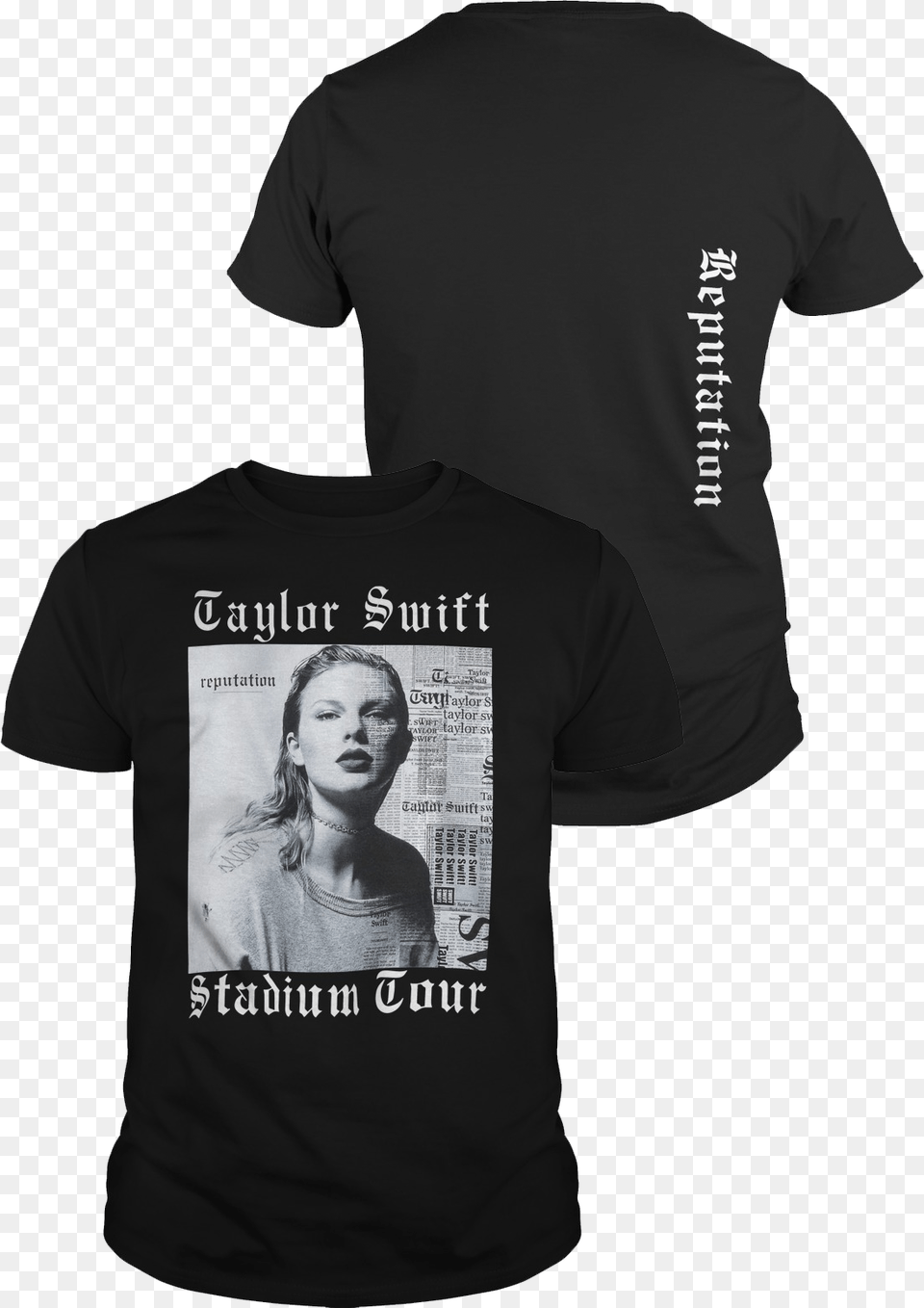 Taylor Swift Reputation Stadium Tour Shirt In Photoxtee 2018 Eastern Conference Champions Shirt, Clothing, T-shirt, Adult, Person Free Png Download