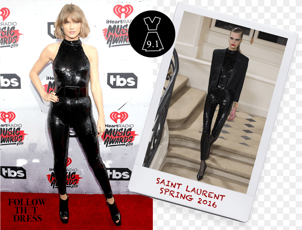 Taylor Swift Was Spotted Wearing Saint Laurent Fall Taylor Swift Iheartradio 2016, Adult, Person, Woman, Female Free Transparent Png