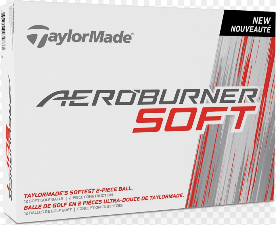 Taylormade Aeroburner Soft Golf Balls Taylormade Golf, Book, Publication, Box Free Transparent Png
