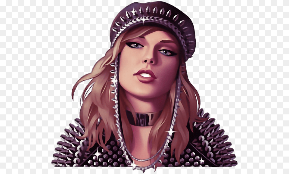 Taylorswift Lookwhatyoumademedo Taylorswiftstickers Taylor Swift, Accessories, Person, Necklace, Jewelry Free Transparent Png