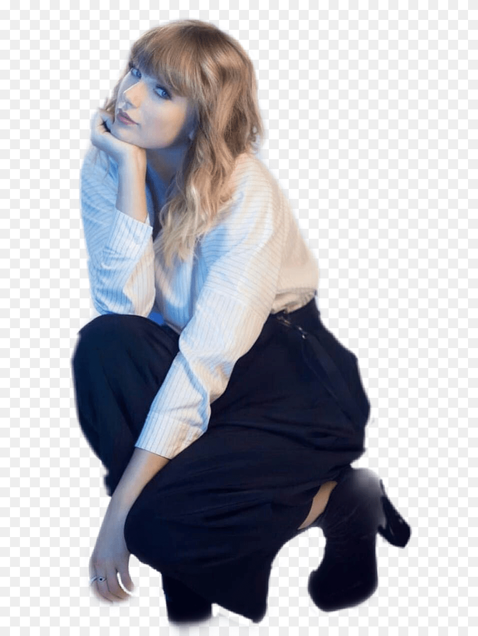 Taylorswift Swift Taylor Tay Swiftie Tayloralisonswift Taylor Swift Now Photoshoot, Blouse, Clothing, Photography, Pants Png