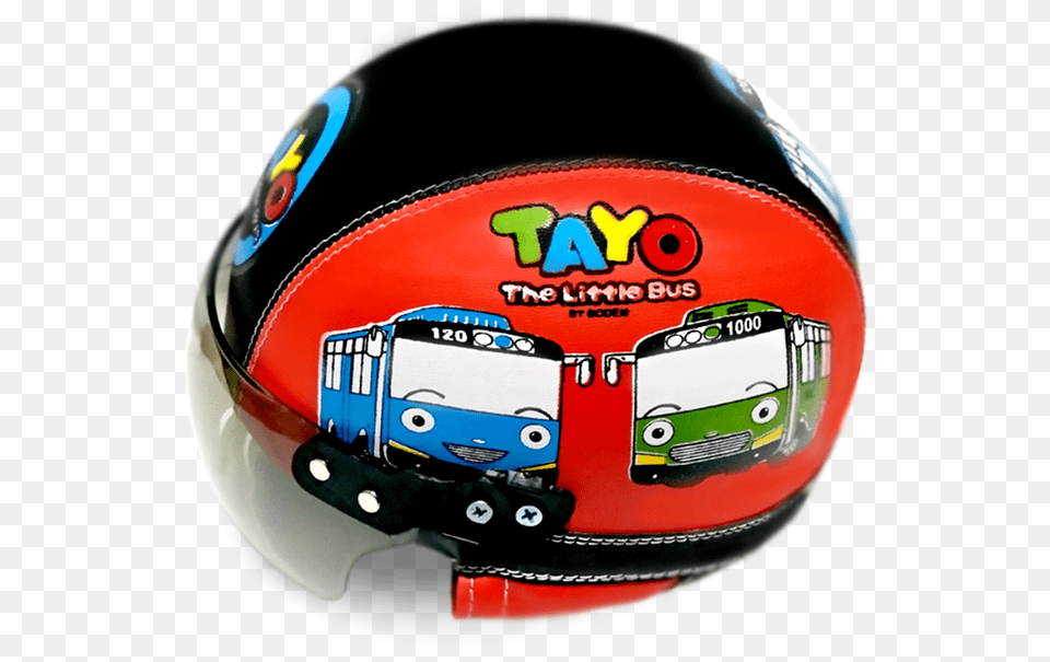 Tayo The Little Bus, Crash Helmet, Helmet Png