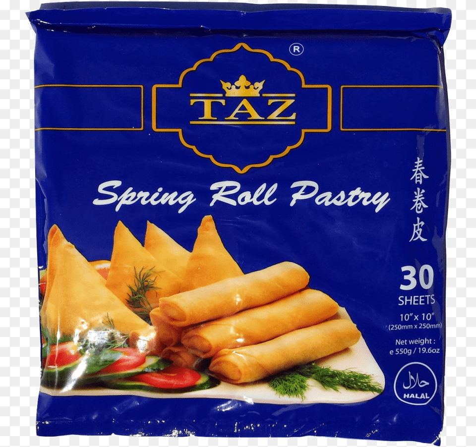 Taz Spring Roll Pastry 10quot Pastry, Food, Food Presentation, Dessert, Bread Free Transparent Png