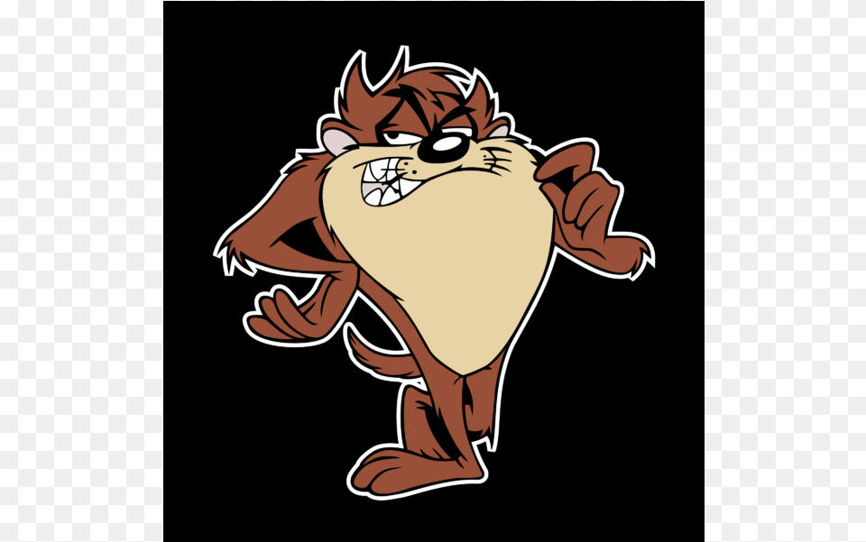 Taz Tasmanian Devil Vynil Car Sticker Decal Select, Cartoon, Baby, Person, Face Free Png