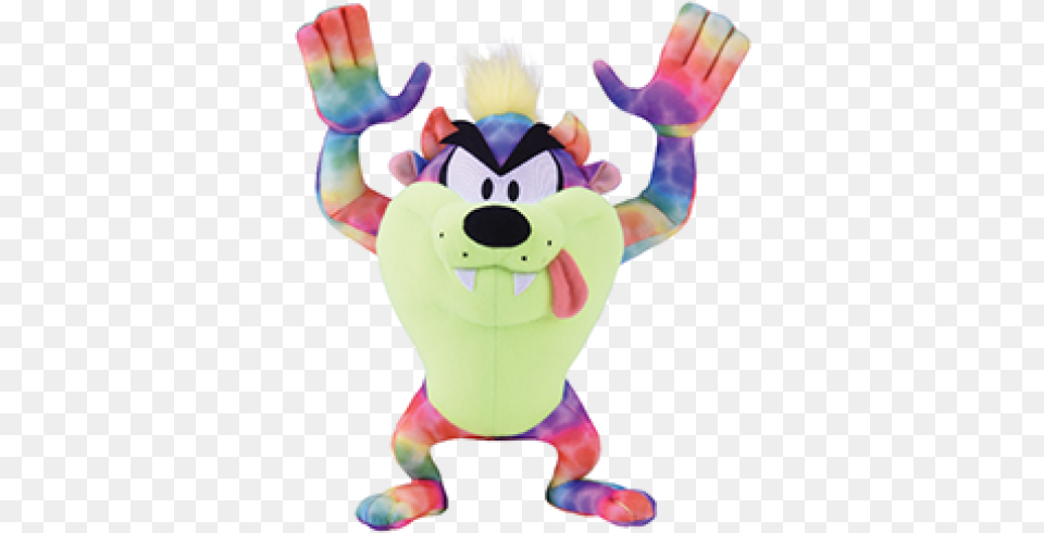 Taz Tie Dye, Plush, Toy, Baby, Person Png