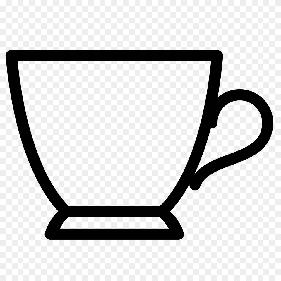 Taza De Icono, Gray Png