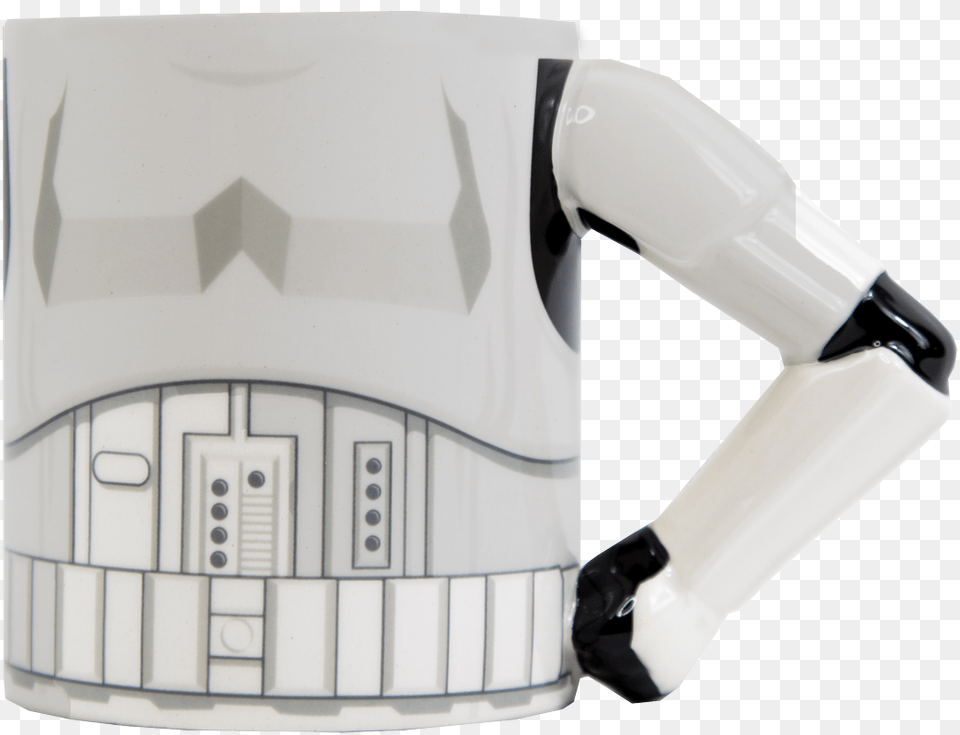 Taza De Stormtrooper, Cup, Robot, Cookware, Pot Free Png Download
