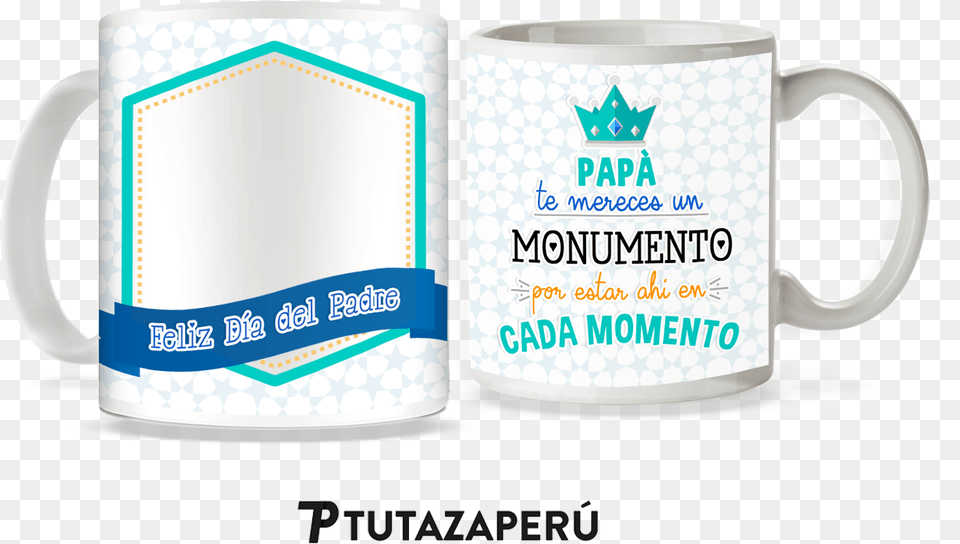 Taza Para Pap Mug, Cup, Beverage, Coffee, Coffee Cup Png Image