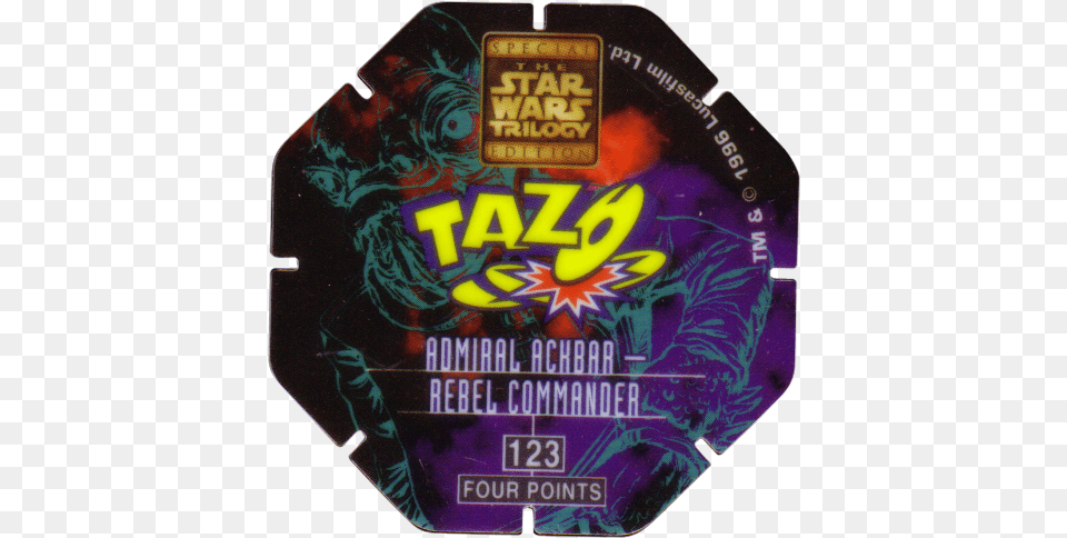 Tazos U003e Series Star Wars Trilogy Return Of The Jedi Star Wars, Food, Ketchup Png Image