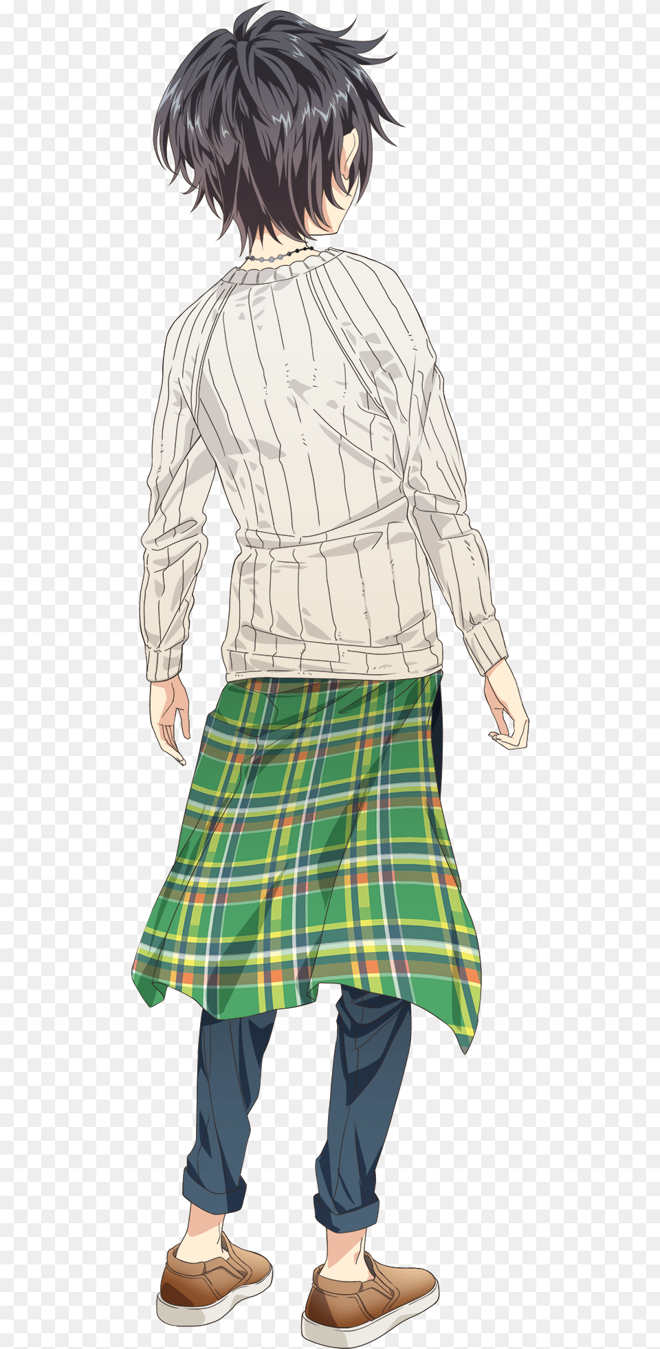 Tazuna Private Back Hand Shakers Anime Characters, Book, Skirt, Publication, Tartan Png