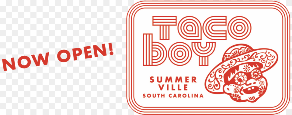 Tb S Logo Lockup Stacked W Border Address Pms 4853x 100 Taco Boy Summerville, First Aid, Face, Head, Person Png