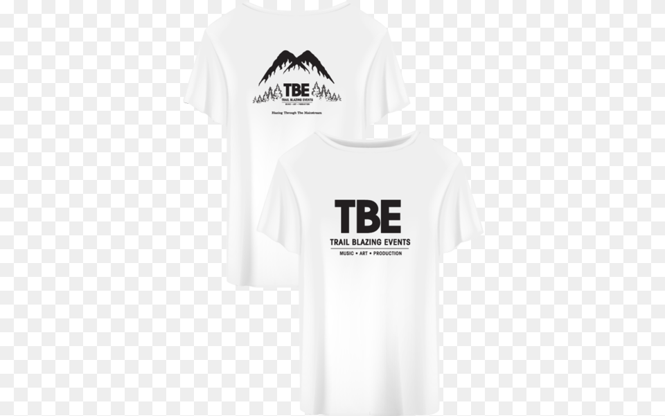 Tbe T Shirt White Active Shirt, Clothing, T-shirt Free Png Download