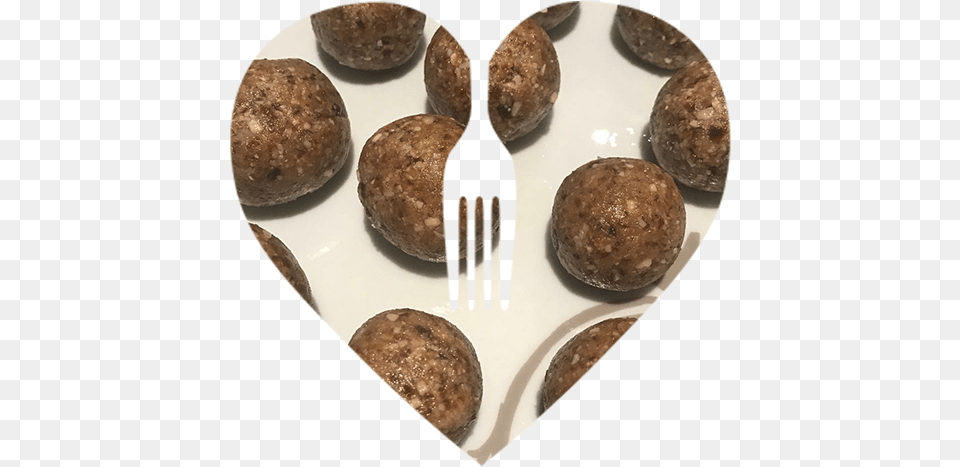 Tbk Lemon Energy Balls X3 Muffin, Cutlery, Fork, Food, Meat Png Image