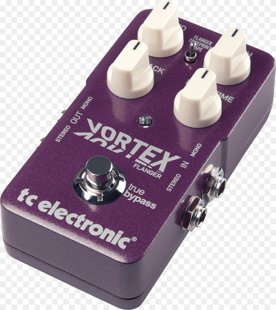 Tc Electronic Vortex Flanger Stereo Flanger Pedal Joystick, Bottle, Cosmetics, Perfume, Electrical Device Free Png