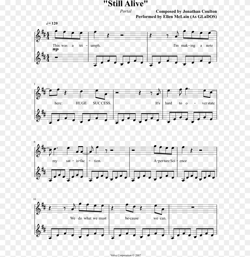 Tchaikovsky Arabian Dance Sheet Music, Gray Free Png Download