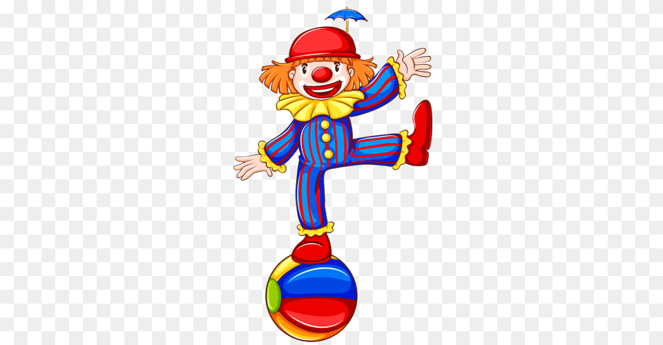 Tcirk Circus Clown Rock Crafts And Clip Art, Performer, Person, Baby Png Image