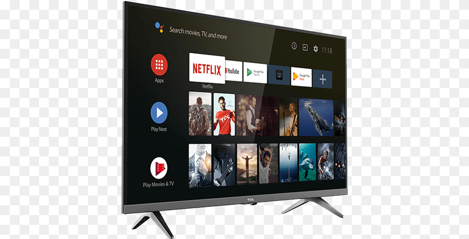 Tcl 32 Android Tv, Computer Hardware, Electronics, Hardware, Screen Png Image
